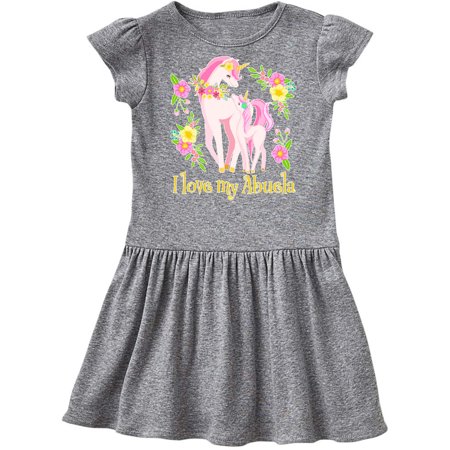 Inktastic I Love My Abuela Unicorn with Pink and Yellow Flowers Gift Toddler Girl Dress
Inktastic I Love My Abuela Unicorn with Pink and Yellow Flowers Gift Toddler Girl Dress