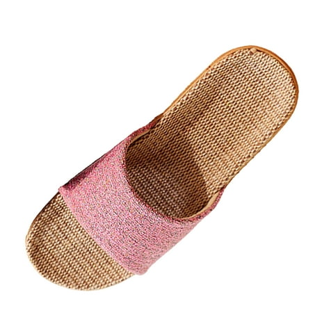 Younar Flax Tatami Slippers No Slip Indoor Slippers | Open Toe Women s Slippers Flax House Shoes | Fashion Summer Skidproof Indoor Slippers
Younar Flax Tatami Slippers No Slip Indoor Slippers | Open Toe Women s Slippers Flax House Shoes | Fashion Summer Skidproof Indoor Slippers
