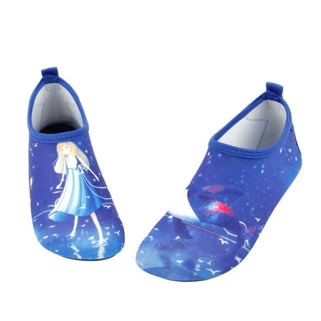 BESTHUA Cartoon Beach Shoes Soft Potable Non-slip Baby Wading Shoes