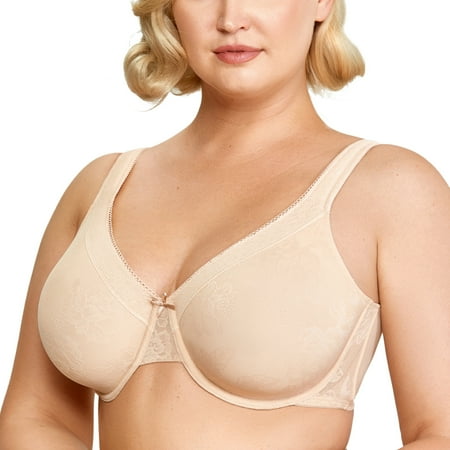 AISILIN Women s Underwire Minimizer No Padded Full Coverage Plus Size Lace Bra
AISILIN Women s Underwire Minimizer No Padded Full Coverage Plus Size Lace Bra