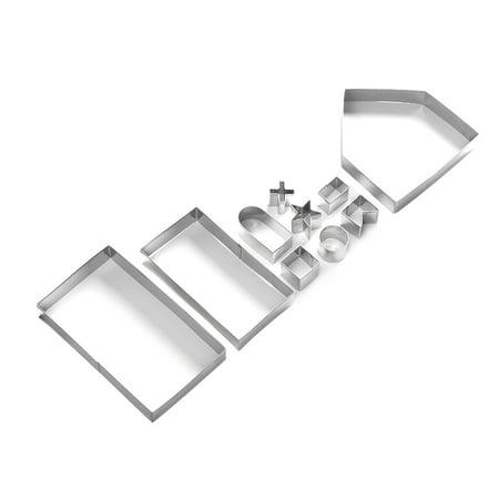 10pcs 3D Christmas Theme Stainless Steel Cartoon Cookie Cutter Set Fruit Cake Molds Biscuit Baking Tools for Xmas Party
10pcs 3D Christmas Theme Stainless Steel Cartoon Cookie Cutter Set Fruit Cake Molds Biscuit Baking Tools for Xmas Party