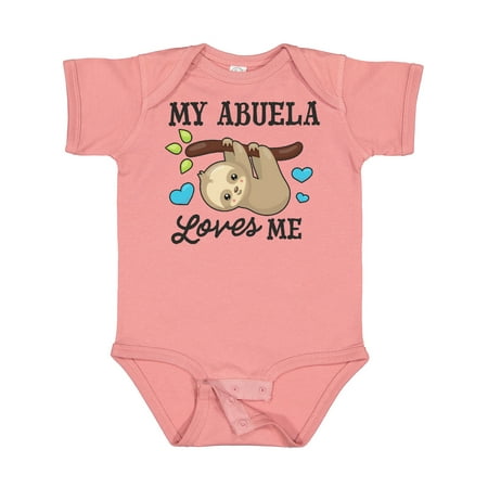 Inktastic My Abuela Loves Me with Sloth and Hearts Gift Baby Boy or Baby Girl Bodysuit
Inktastic My Abuela Loves Me with Sloth and Hearts Gift Baby Boy or Baby Girl Bodysuit