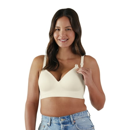 BRAVADO! DESIGNS Plunge Wireless Maternity & Nursing Bra | Antique White | M
BRAVADO! DESIGNS Plunge Wireless Maternity & Nursing Bra | Antique White | M
