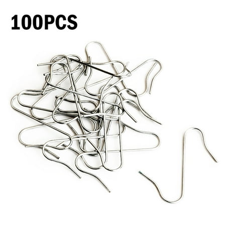 100PCS Metal Ornament Hooks S-shaped Swirl Hanger Christmas Tree Decoration Accessories
100PCS Metal Ornament Hooks S-shaped Swirl Hanger Christmas Tree Decoration Accessories