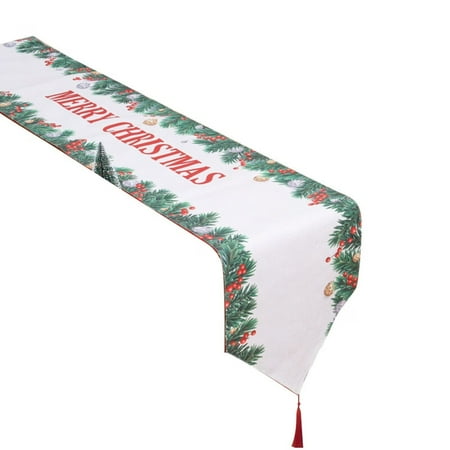 HEVIRGO Table Runner Christmas Table Runner Double Layer Seasonal Wrinkle Free Tear Resistant Thicker Anti-scratch Cotton Flax Xmas Snowman Santa Claus Winter Dining Table Runner for Kitchen
HEVIRGO Table Runner Christmas Table Runner Double Layer Seasonal Wrinkle Free Tear Resistant Thicker Anti-scratch Cotton Flax Xmas Snowman Santa Claus Winter Dining Table Runner for Kitchen