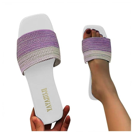Aayomet House Slippers for Women Beach Woven Women s Comfortable Summer Shoes Leisure Flying Women s slipper White 8.5
Aayomet House Slippers for Women Beach Woven Women s Comfortable Summer Shoes Leisure Flying Women s slipper White 8.5