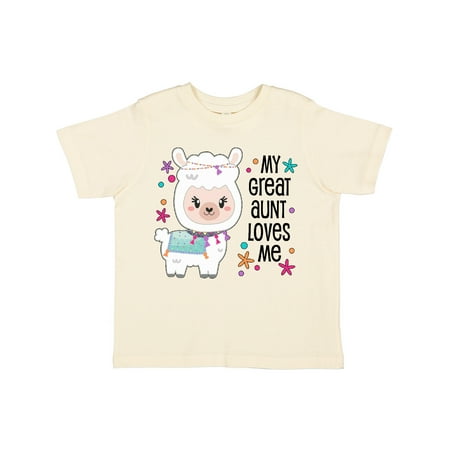 Inktastic My Great Aunt Loves Me- cute and happy llama Gift Toddler Boy or Toddler Girl T-Shirt
Inktastic My Great Aunt Loves Me- cute and happy llama Gift Toddler Boy or Toddler Girl T-Shirt