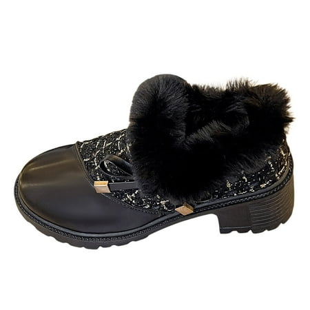 ZMHEGW Womens Boots Winter Large Size 2023 Autumn And Winter New Round Head Thick Heels With Plush Warm Fashionable And Comfortable Cotton Shoes
ZMHEGW Womens Boots Winter Large Size 2023 Autumn And Winter New Round Head Thick Heels With Plush Warm Fashionable And Comfortable Cotton Shoes