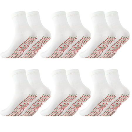 EUBUY 6Pair Thermal Circulation Acupressure Self-heating Socks Veines Heal Hyperthermia Socks Foot Massage Thermotherapeutic Sock for Outdoor Hiking Skiing Type 2
EUBUY 6Pair Thermal Circulation Acupressure Self-heating Socks Veines Heal Hyperthermia Socks Foot Massage Thermotherapeutic Sock for Outdoor Hiking Skiing Type 2