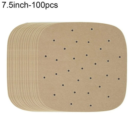 100Pcs Air Fry Steamer Liners Perforated Non-Stick Steaming Paper Baking Tools Beige Paper
100Pcs Air Fry Steamer Liners Perforated Non-Stick Steaming Paper Baking Tools Beige Paper