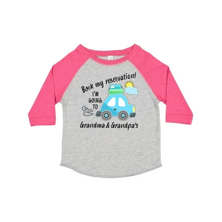 Inktastic Book My Reservation! I m Going to Grandma and Grandpa s Gift Toddler Boy or Toddler Girl T-Shirt
Inktastic Book My Reservation! I m Going to Grandma and Grandpa s Gift Toddler Boy or Toddler Girl T-Shirt