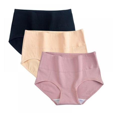 Women s High Waisted Cotton Soft Breathable Comfortable Panties Briefs Plus Size M-3XL(3-Packs)
Women s High Waisted Cotton Soft Breathable Comfortable Panties Briefs Plus Size M-3XL(3-Packs)