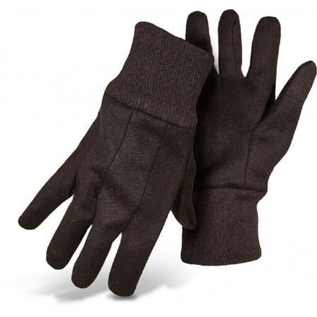 Boss 4020-6 Men S Jersey Work Gloves Brown Large 6 Pair