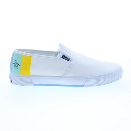 Original Penguin Adult Mens Petey Stripe Slip On Lifestyle Sneakers