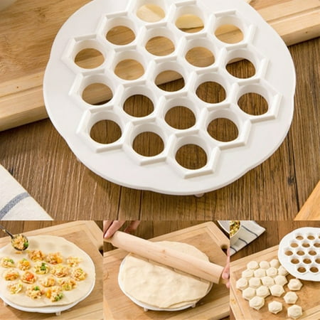 Meizhencang Kitchen Baking Utensil Dumpling Mold Fast Jiaozi Maker Dough Cooking DIY Tool