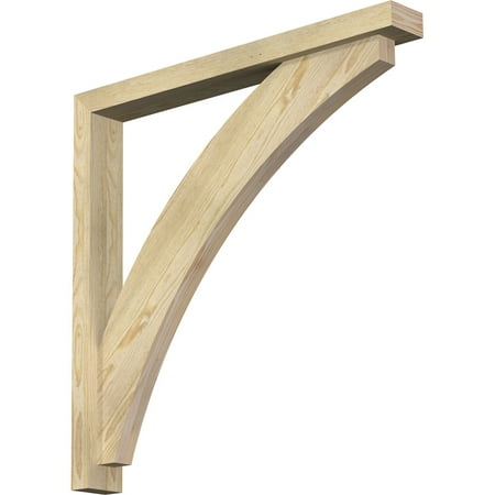 Ekena Millwork 4 W x 34 D x 34 H Thorton Block Rough Sawn Bracket w/ Offset Brace Douglas Fir
Ekena Millwork 4 W x 34 D x 34 H Thorton Block Rough Sawn Bracket w/ Offset Brace Douglas Fir