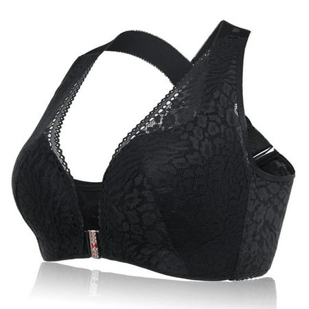 SQUARE HEAD Women s Front Closure Extra-Elastic Large Shaping Posture Lift Bras Black 75C
SQUARE HEAD Women s Front Closure Extra-Elastic Large Shaping Posture Lift Bras Black 75C