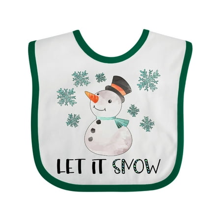 Inktastic Let It Snow Cute Snowman in Hat and Scarf Gift Baby Boy or Baby Girl Bib
Inktastic Let It Snow Cute Snowman in Hat and Scarf Gift Baby Boy or Baby Girl Bib