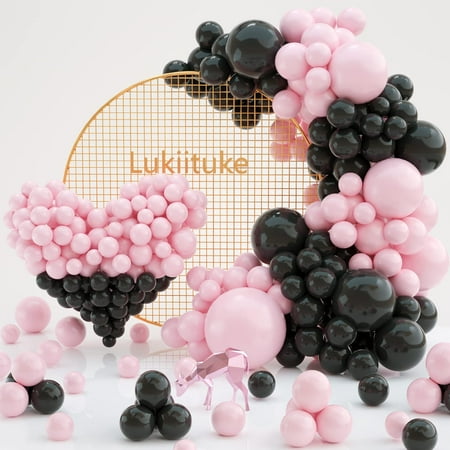 Black and Pink Balloons Garland Kit 104 PCS Pastel Pink and Black Balloon Party Decorations 18In 12
Black and Pink Balloons Garland Kit 104 PCS Pastel Pink and Black Balloon Party Decorations 18In 12