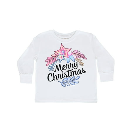 Inktastic Merry Christmas Pink and Blue Flowers Gift Toddler Boy or Toddler Girl Long Sleeve T-Shirt
Inktastic Merry Christmas Pink and Blue Flowers Gift Toddler Boy or Toddler Girl Long Sleeve T-Shirt