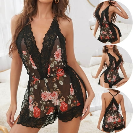 Lingerie for Women Women Sexy V Neck Satin Mini Nightdress Silk Conjoined Underwear Strap Cami Dress Sleepwear Underwear
Lingerie for Women Women Sexy V Neck Satin Mini Nightdress Silk Conjoined Underwear Strap Cami Dress Sleepwear Underwear
