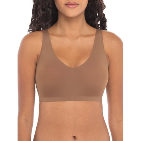 Secret Treasures Women s Wirefree Bonded Bra with Convertible Straps