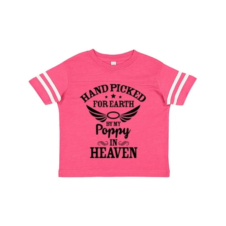 Inktastic Handpicked for Earth By My Poppy in Heaven with Angel Wings` Gift Toddler Boy or Toddler Girl T-Shirt
Inktastic Handpicked for Earth By My Poppy in Heaven with Angel Wings` Gift Toddler Boy or Toddler Girl T-Shirt