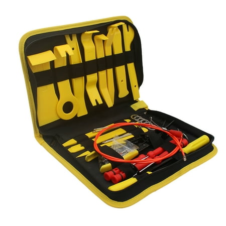 Rosarivae 39 in 1 Car Repair Removal Tool Kit Car CD Speaker Door Trim Wiring Modification Tool (Yellow)
Rosarivae 39 in 1 Car Repair Removal Tool Kit Car CD Speaker Door Trim Wiring Modification Tool (Yellow)
