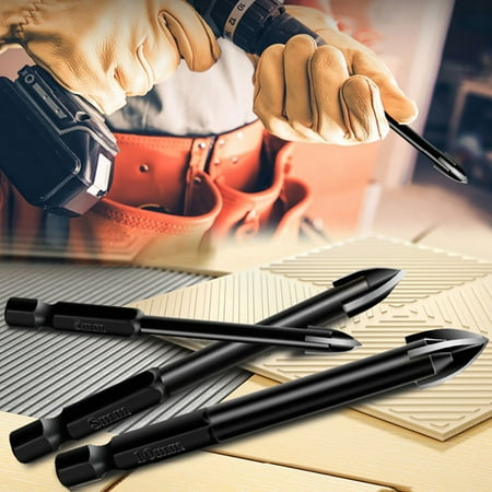 HEVIRGO Alloy Steel Triangle Glass Ceramic Tile Drill Bit Hole Puncher Woodworking Tool Alloy
HEVIRGO Alloy Steel Triangle Glass Ceramic Tile Drill Bit Hole Puncher Woodworking Tool Alloy