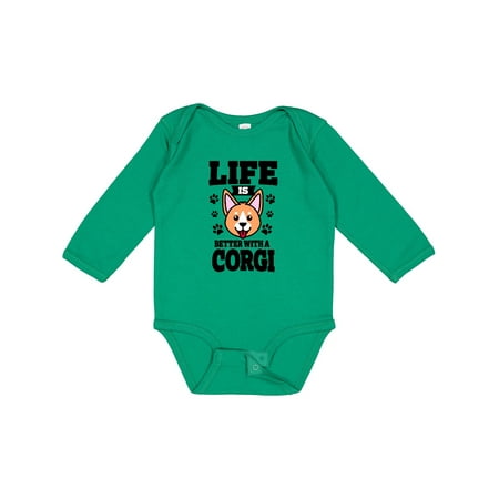Inktastic Life is Better with a Corgi Gift Baby Boy or Baby Girl Long Sleeve Bodysuit
Inktastic Life is Better with a Corgi Gift Baby Boy or Baby Girl Long Sleeve Bodysuit