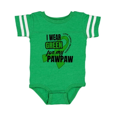 Inktastic I Wear Green For My Pawpaw Liver Cancer Awareness Gift Baby Boy or Baby Girl Bodysuit
Inktastic I Wear Green For My Pawpaw Liver Cancer Awareness Gift Baby Boy or Baby Girl Bodysuit