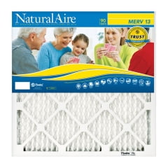 12PC AAF Flanders AAF Flanders - 95003.01162 - NaturalAire 16 in. W x 20 in. H x 1 in. D Polyester Synthetic Pleated Air Filter
12PC AAF Flanders AAF Flanders - 95003.01162 - NaturalAire 16 in. W x 20 in. H x 1 in. D Polyester Synthetic Pleated Air Filter