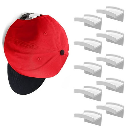 Adhesive Hat Hooks | Hat Display Rack | Cap Holder Organizer for Wall Minimalist Hat Rack No Drilling Strong Hold Hat Hangers ( 10 Pcs)
Adhesive Hat Hooks | Hat Display Rack | Cap Holder Organizer for Wall Minimalist Hat Rack No Drilling Strong Hold Hat Hangers ( 10 Pcs)