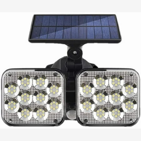 Outdoor Solar Wall Light 120 LED Motion Sensor Wall Light Waterproof 3 Mode Night Light for Outdoor Pathway Yard Garden
Outdoor Solar Wall Light 120 LED Motion Sensor Wall Light Waterproof 3 Mode Night Light for Outdoor Pathway Yard Garden