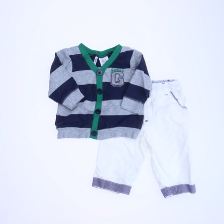 Pre-owned Guess | Baby Graziella Boys Gray | Navy | Green Apparel Sets size: 6-9 Months
Pre-owned Guess | Baby Graziella Boys Gray | Navy | Green Apparel Sets size: 6-9 Months