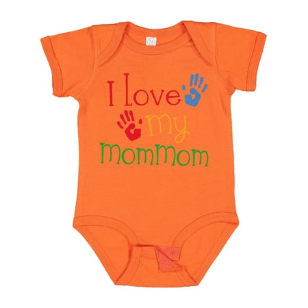 Inktastic I Love My MomMom Gift Baby Boy or Baby Girl Bodysuit 
Inktastic I Love My MomMom Gift Baby Boy or Baby Girl Bodysuit