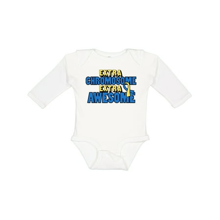 Inktastic Extra Chromosome Extra Awesome Gift Baby Boy or Baby Girl Long Sleeve Bodysuit
Inktastic Extra Chromosome Extra Awesome Gift Baby Boy or Baby Girl Long Sleeve Bodysuit