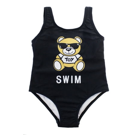 Baby Girls Fully Lined Funny Bear Prints One-Piece Swimsuit Bathing Suit (Black 100/2-3 Years)
Baby Girls Fully Lined Funny Bear Prints One-Piece Swimsuit Bathing Suit (Black 100/2-3 Years)