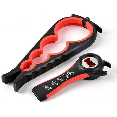 Jar Opener & Bottle Opener Multifunction Can Opener Lid Grippers Set for Weak Hand Arthritis Sufferers Elderly Seniors Child Women(Black)
Jar Opener & Bottle Opener Multifunction Can Opener Lid Grippers Set for Weak Hand Arthritis Sufferers Elderly Seniors Child Women(Black)