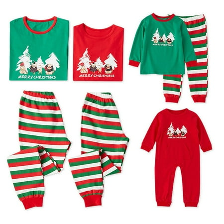 Xmas Family Matching Pajamas Christmas Tree Puppy Print Tops Striped Pants Sleepwear Set for Women Men Kid
Xmas Family Matching Pajamas Christmas Tree Puppy Print Tops Striped Pants Sleepwear Set for Women Men Kid