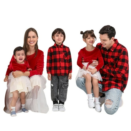 Dezsed 2022 Family Matching Outfits Christmas Mother Daughter Dress Father Son Shirt Baby Romper Family Matching Clothes
Dezsed 2022 Family Matching Outfits Christmas Mother Daughter Dress Father Son Shirt Baby Romper Family Matching Clothes