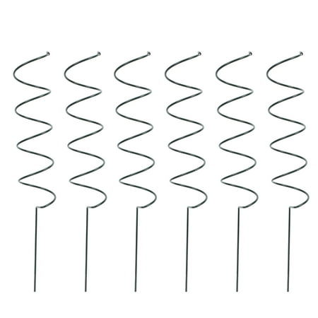 NUOLUX 6pcs Iron Art Plant Support Stakes Spiral Plant Scaffolds Flower Supports Racks
NUOLUX 6pcs Iron Art Plant Support Stakes Spiral Plant Scaffolds Flower Supports Racks