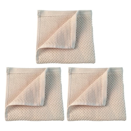 JANGSLNG 3Pcs Absorbent Rags Comfortable Easy to Dry Hanging Design Water Absorption Breathable Clean Cotton Waffle Grid Face Towels Household Supplies
JANGSLNG 3Pcs Absorbent Rags Comfortable Easy to Dry Hanging Design Water Absorption Breathable Clean Cotton Waffle Grid Face Towels Household Supplies