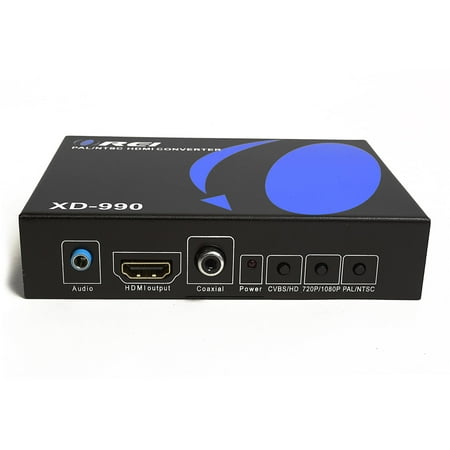 Orei XD-990 PAL HDMI\/RCA to NTSC HDMI 50\/60Hz Multi-System Digital Audio Video Converter