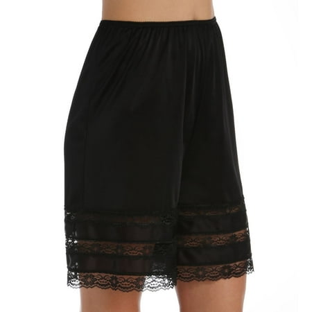 Women s Shadowline 3362 Snip-it 18 Inch Pettipants (Black S)