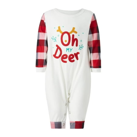 luethbiezx Family Matching Pajamas Christmas Letter Print Long Sleeve Tops and Casual Plaid Pants Sleepwear
luethbiezx Family Matching Pajamas Christmas Letter Print Long Sleeve Tops and Casual Plaid Pants Sleepwear
