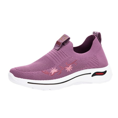 autumn winter shoes Fashion Women s Casual Shoes Breathable Slip-on Wedges Outdoor Leisure Sneakers