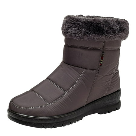 TAIAOJING Boots For Women Snow Boots Autumn And Winter Fashion Solid Plush Warm And Non Slip Comfortable Side Zipper Shoes
TAIAOJING Boots For Women Snow Boots Autumn And Winter Fashion Solid Plush Warm And Non Slip Comfortable Side Zipper Shoes