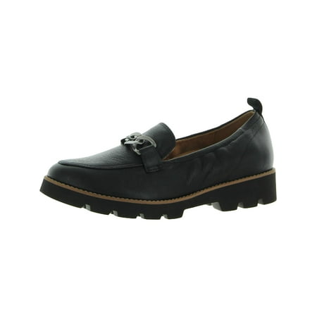 Vionic Womens Cynthia Leather Slip On Loafers