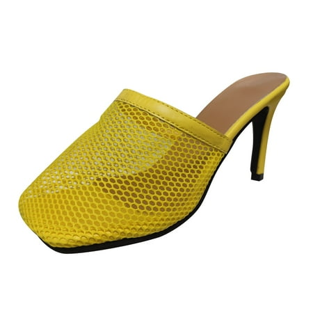 Dyfzdhu Sandals Shoes High Sandals Heel Thin Casual Heels Hollow Mesh Ladies Sandals Fashion Women s sandals
Dyfzdhu Sandals Shoes High Sandals Heel Thin Casual Heels Hollow Mesh Ladies Sandals Fashion Women s sandals